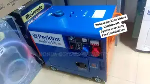 Power Grid Energy Perkins 10kva 13000watt Generator 3phase