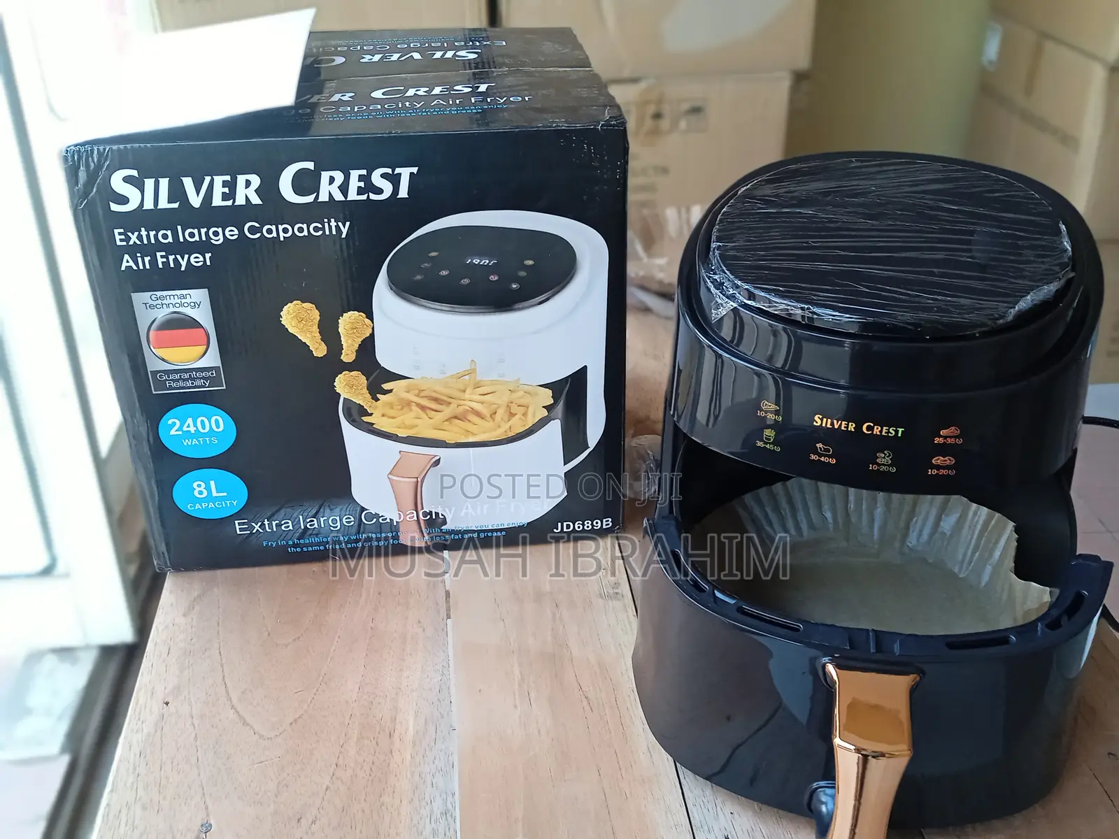 Silver Crest 8l Extra Large Capacity Air Fryer