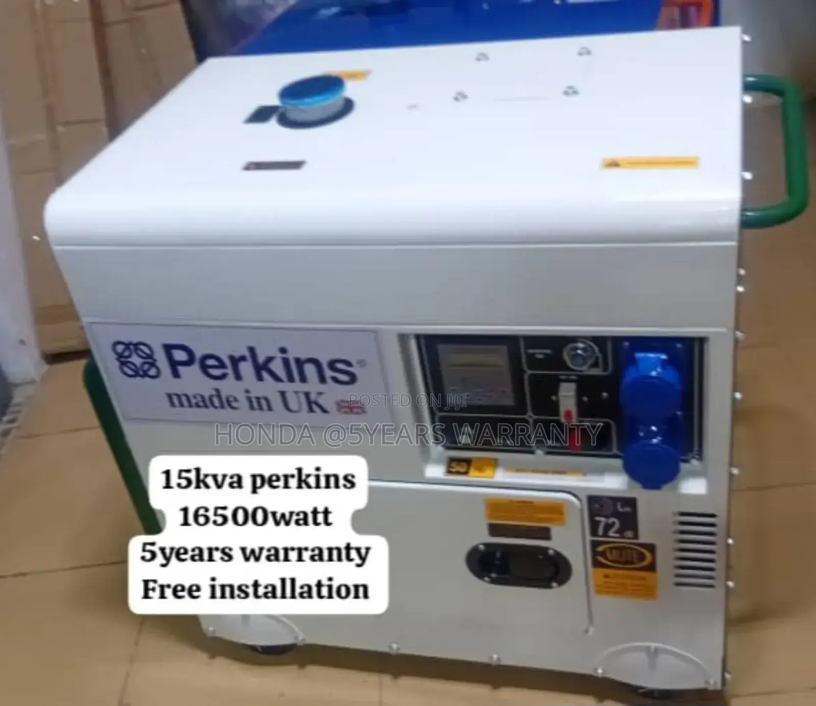 Power Guardians Perkins Generator 10kva 13000watt Diesel