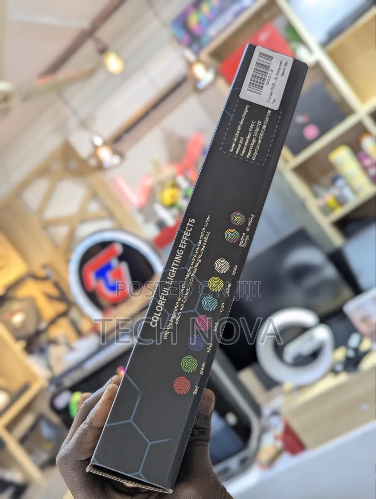 RGB Large Mousepad With Wireless Charging