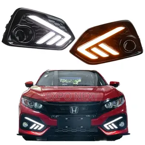 Led Fog Light Lamp Fit for Honda Civic Hatchback 2016-2020