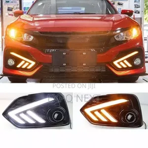 Led Fog Light Lamp Fit for Honda Civic Hatchback 2016-2020
