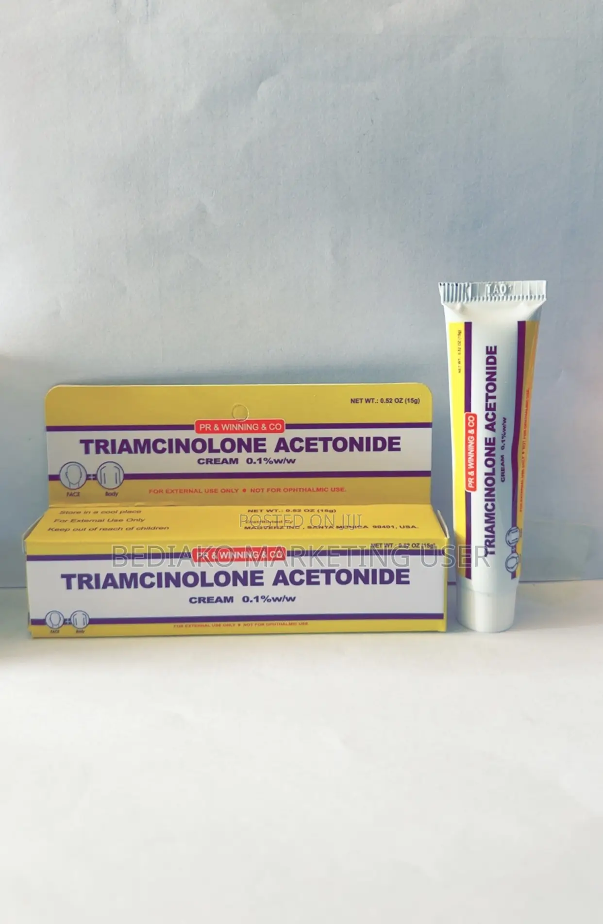 Triamcinolone Acetonide Cream 0.1%