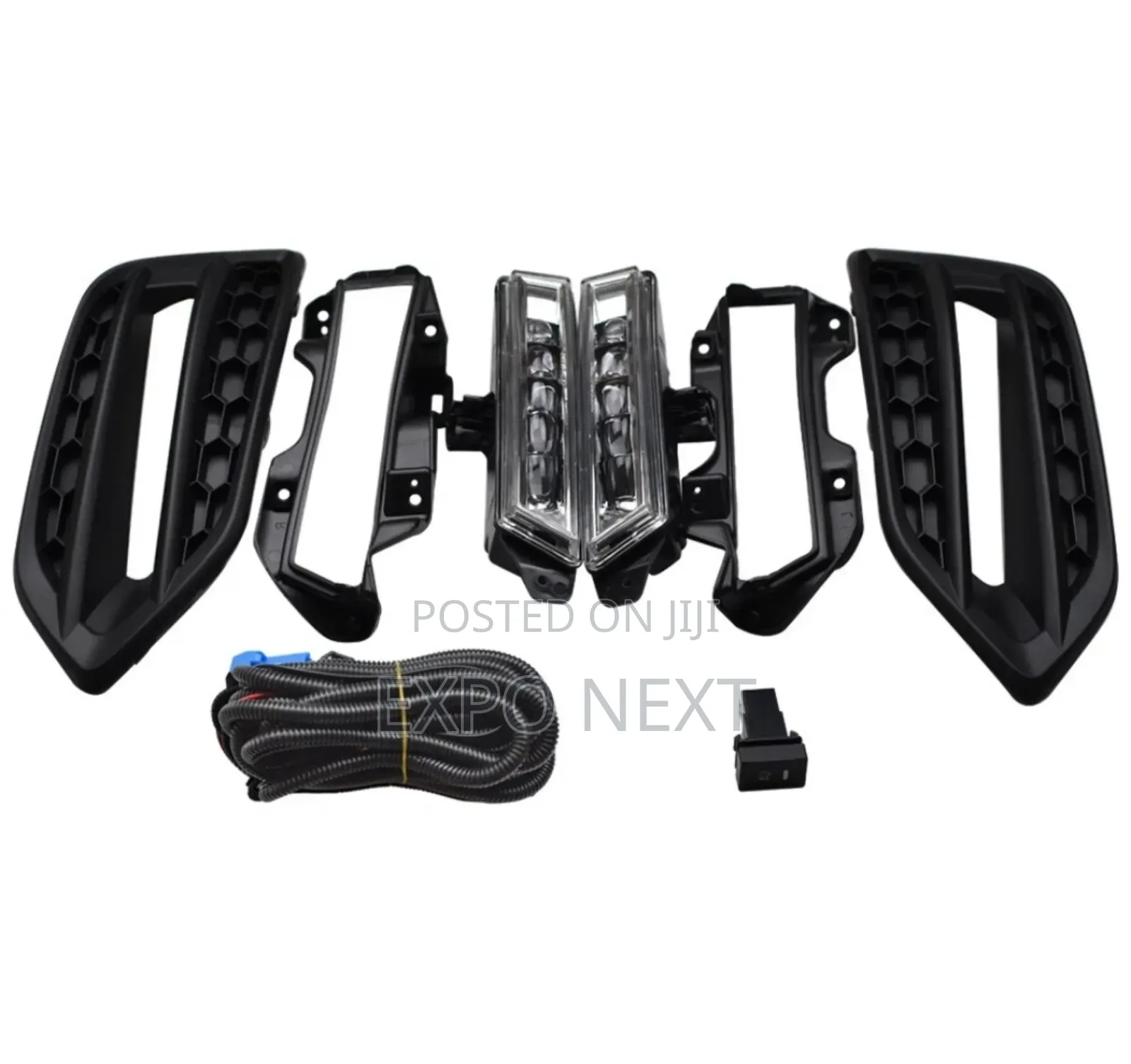 Pair Fit 2019-2021 Honda Hr-v Led Fog Lights Lamps
