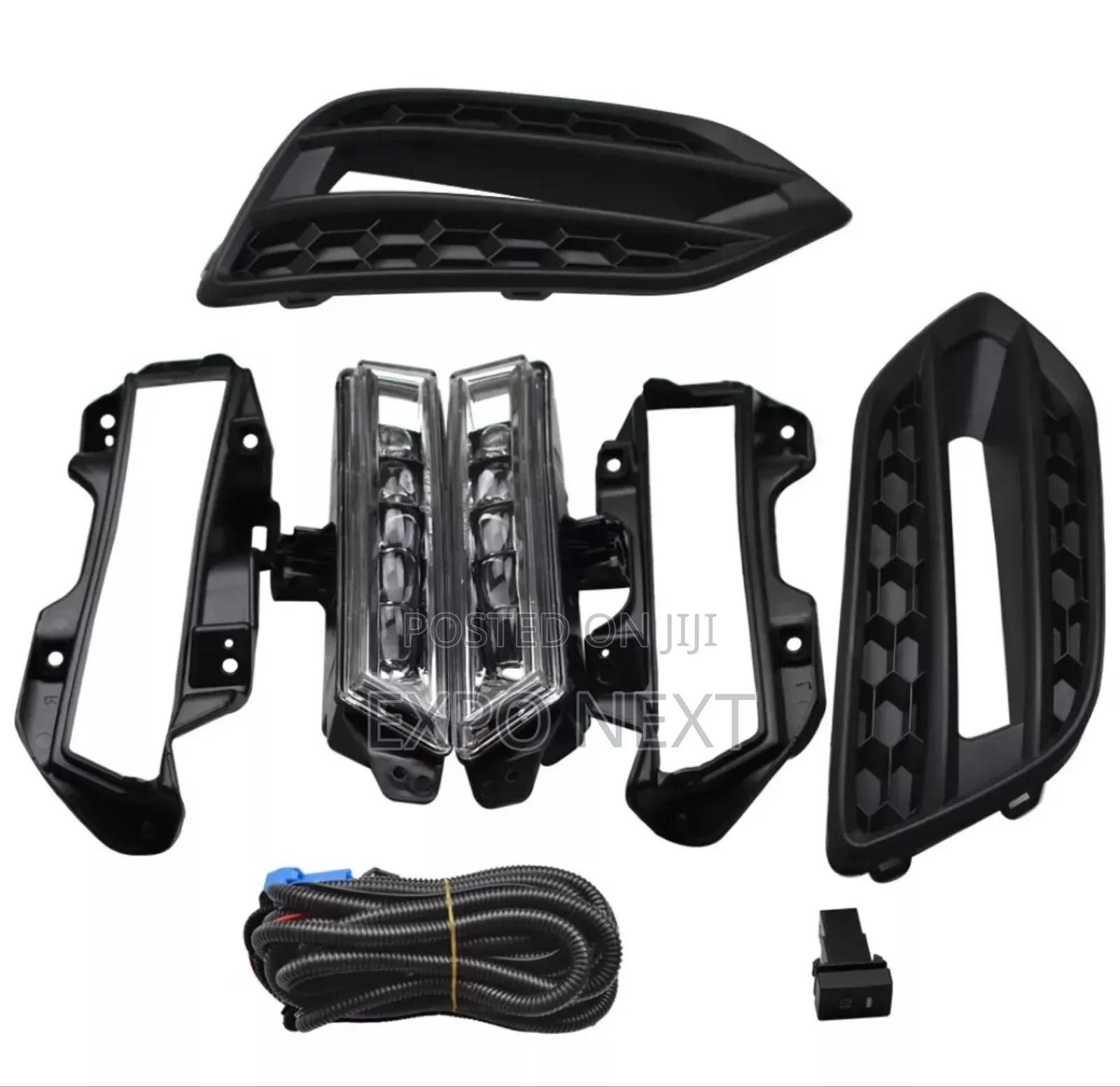 Pair Fit 2019-2021 Honda Hr-v Led Fog Lights Lamps