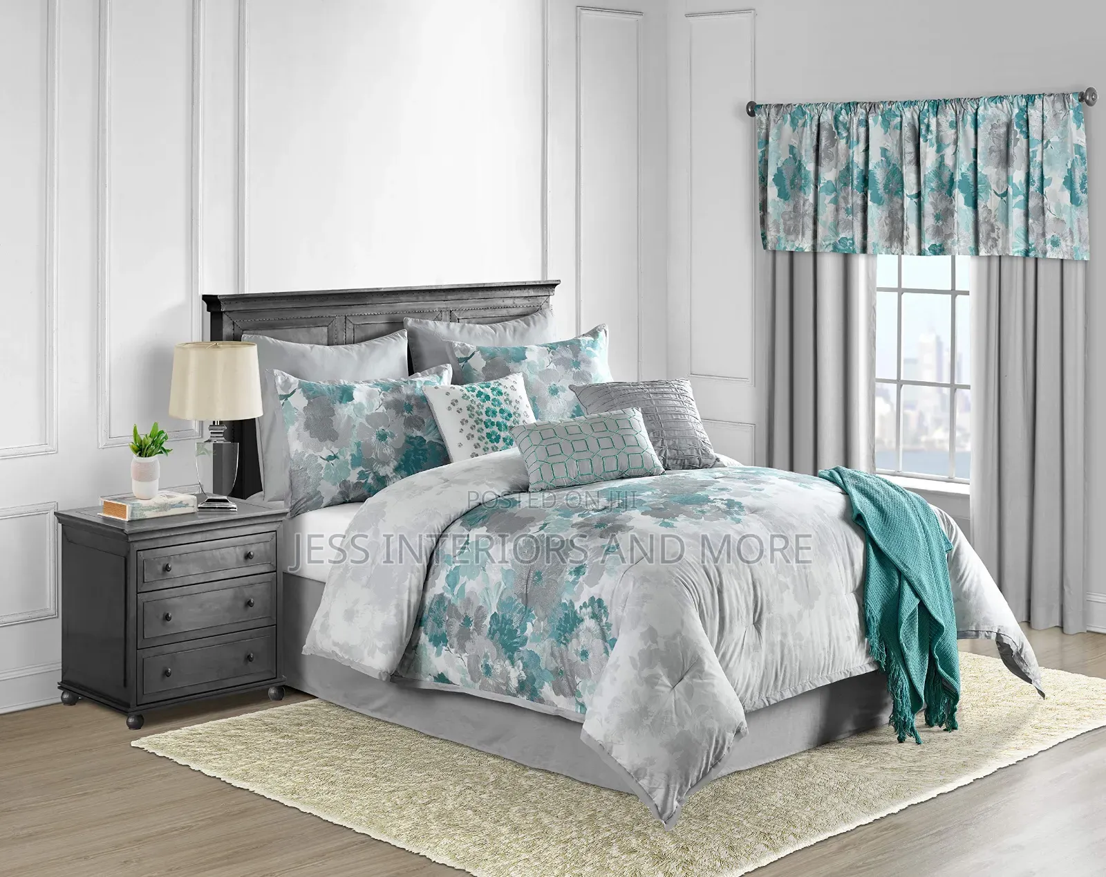 Home Claire 10-Piece Cotton Comforter Set