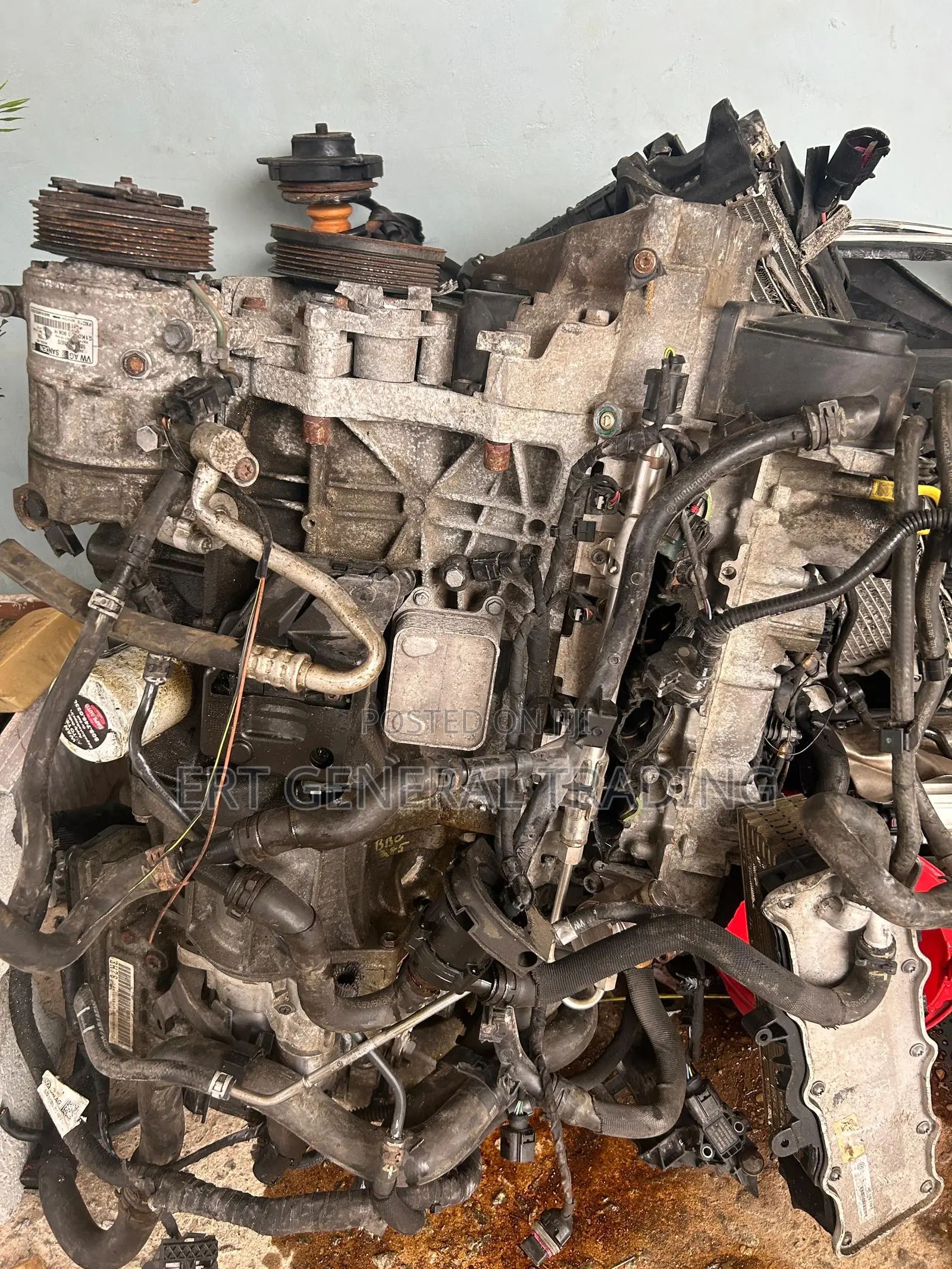 2017 Volkswagen Jetta 1.4t Se Engine Complete