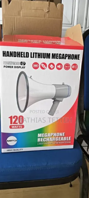Handheld Lithium Rechargeable Megaphone