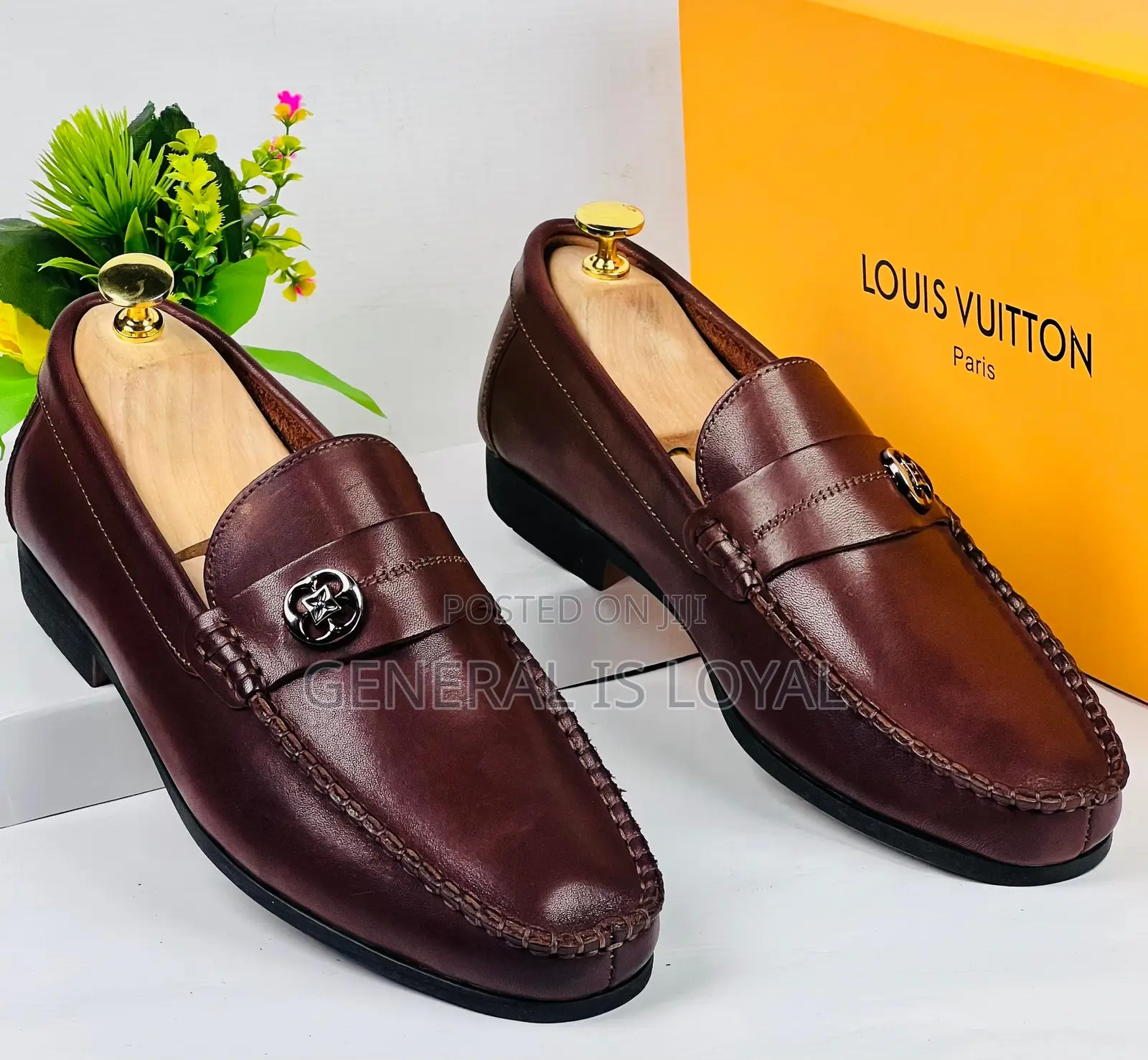 Louis Vuitton Brown Loafers Men’S Shoe