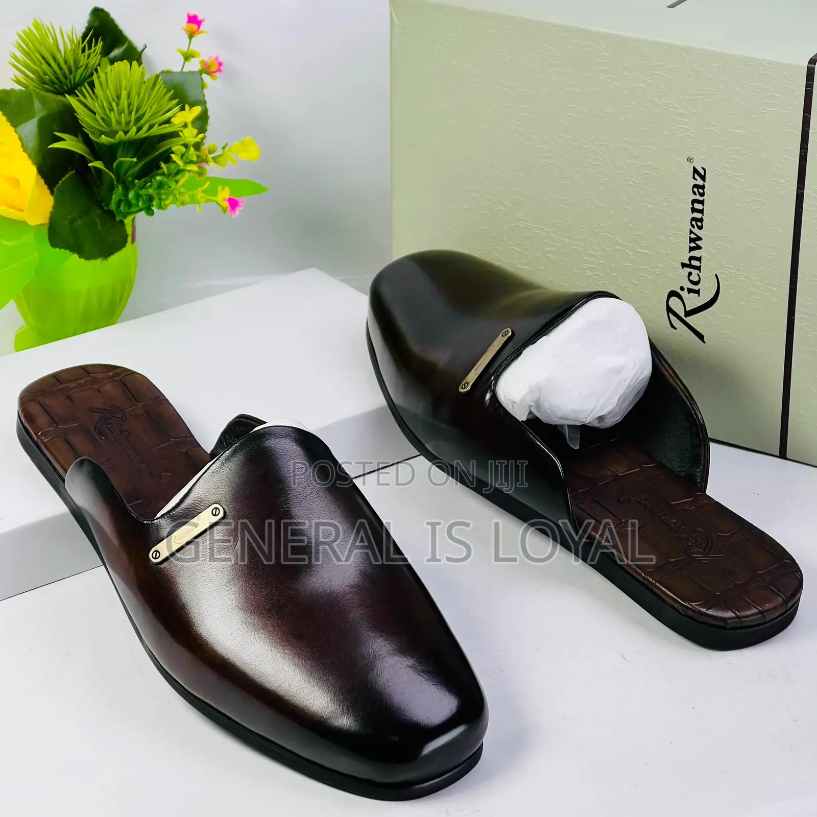 Richwanaz Halfshoe Black and Brown