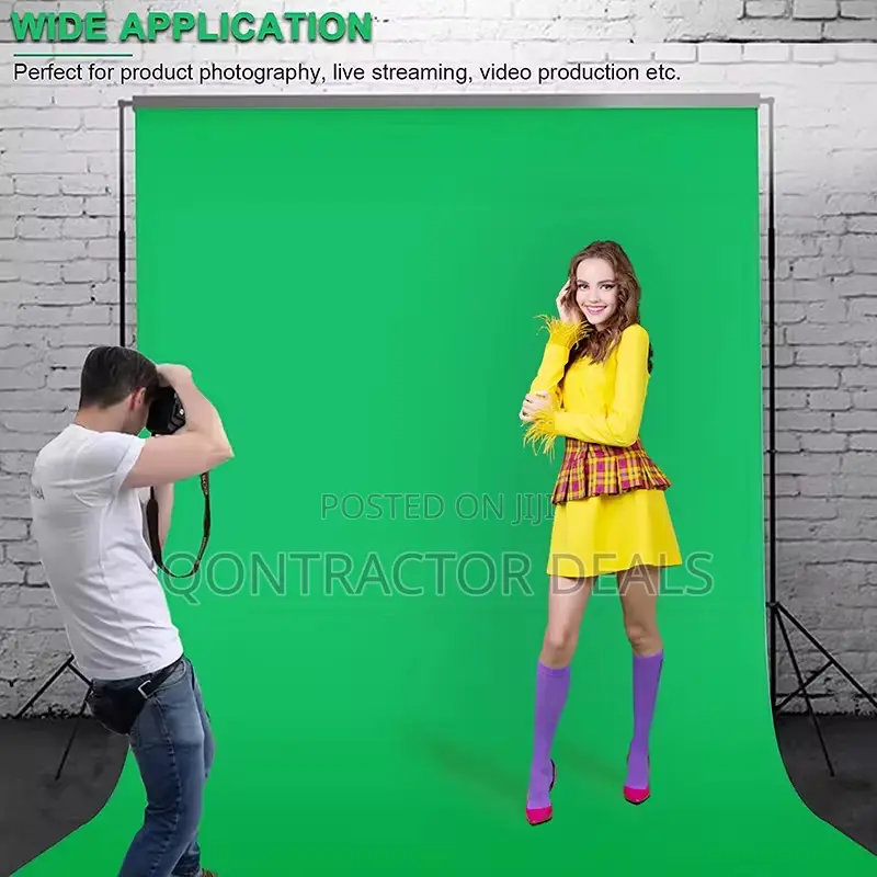 Qontractor Deals 2.6x3m Professional Backdrop Set