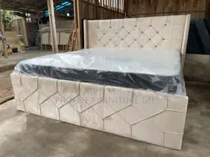 Queen Size 72x75  Bedframe With Mattress// Durable And Luxurious