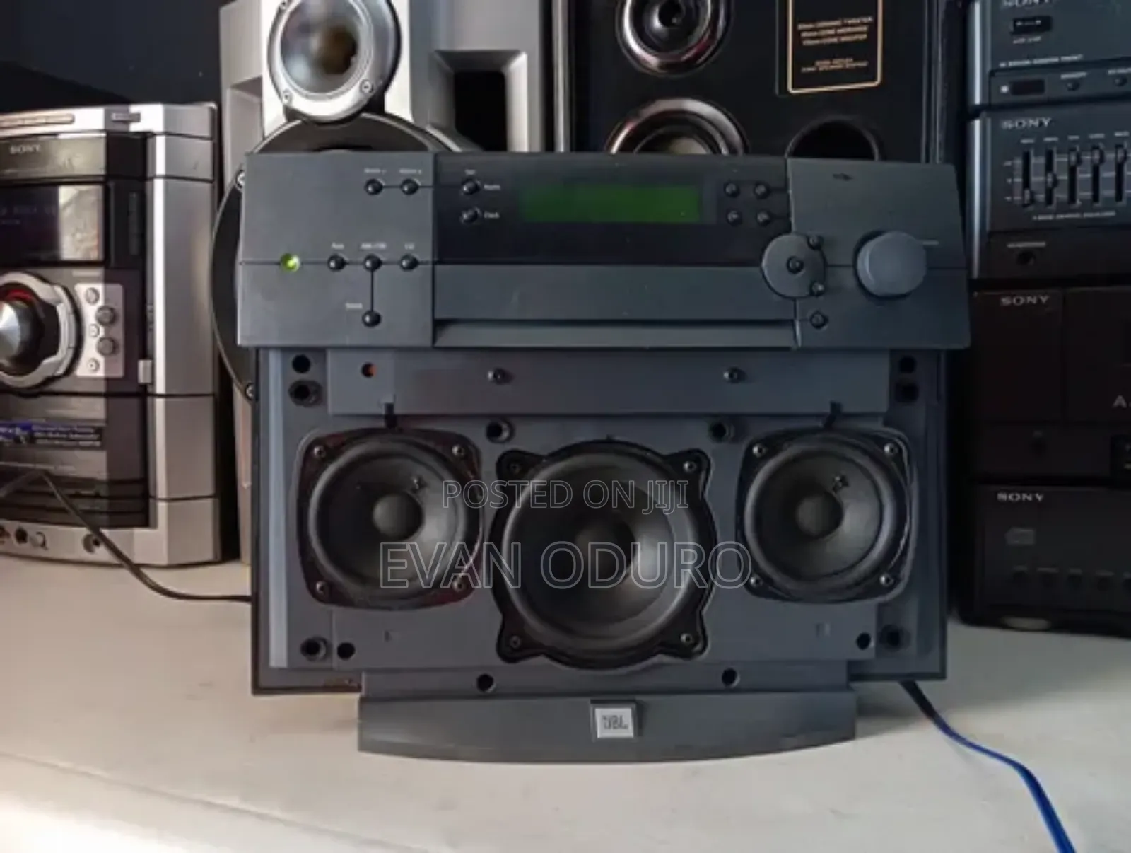 JBL-Harmony Stereo Radio Fm Bluetooth Usb Cd Boombox Harman
