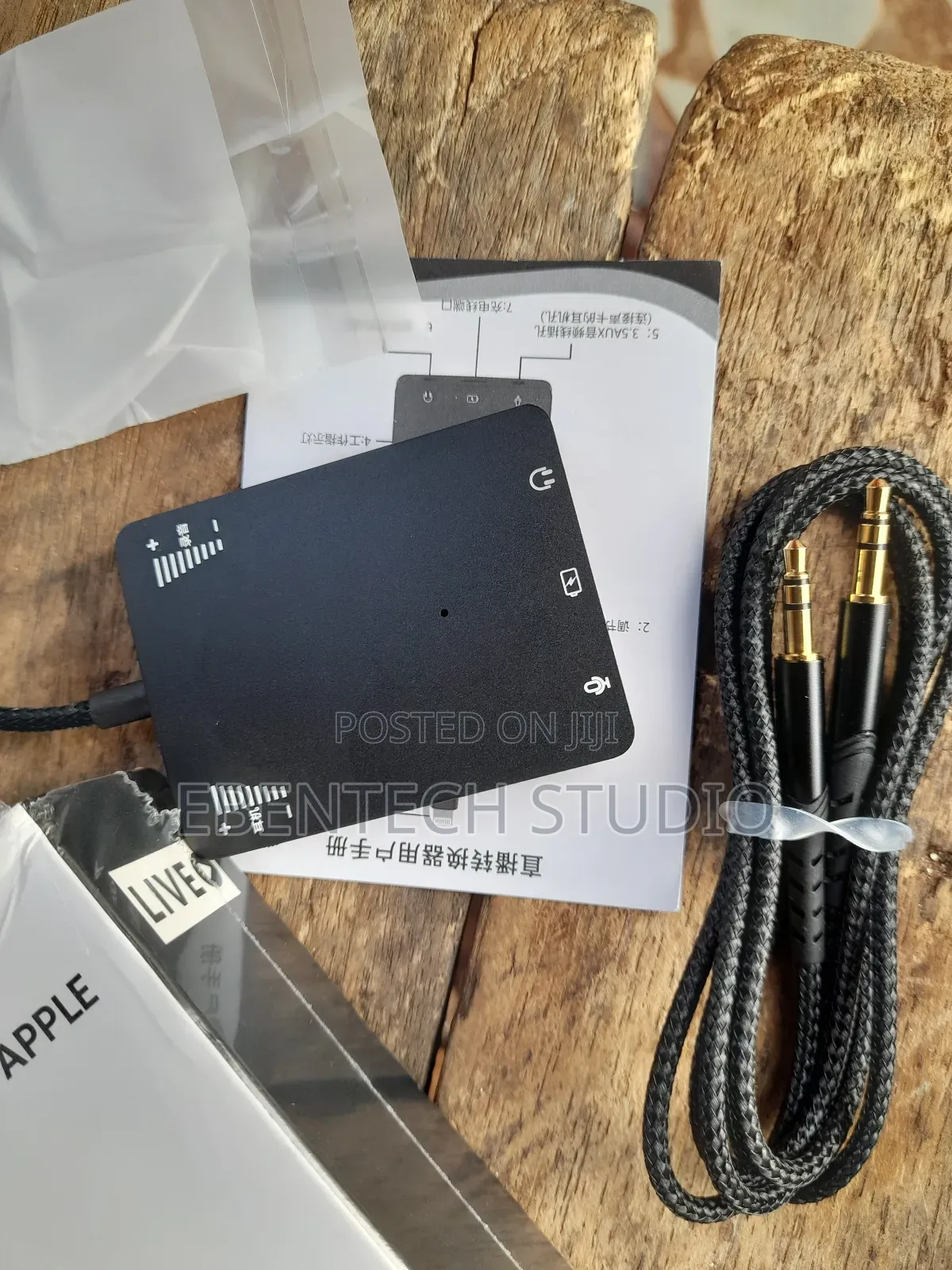 iPhone Lighting Micphone Headphone Recording Streaming Irig