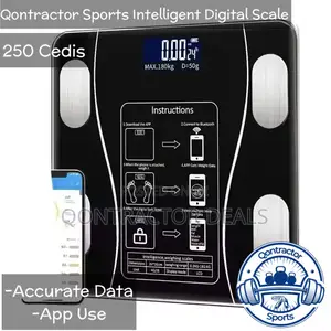 Qontractor Sports Intelligent Bluetooth Bathroom Body Scale
