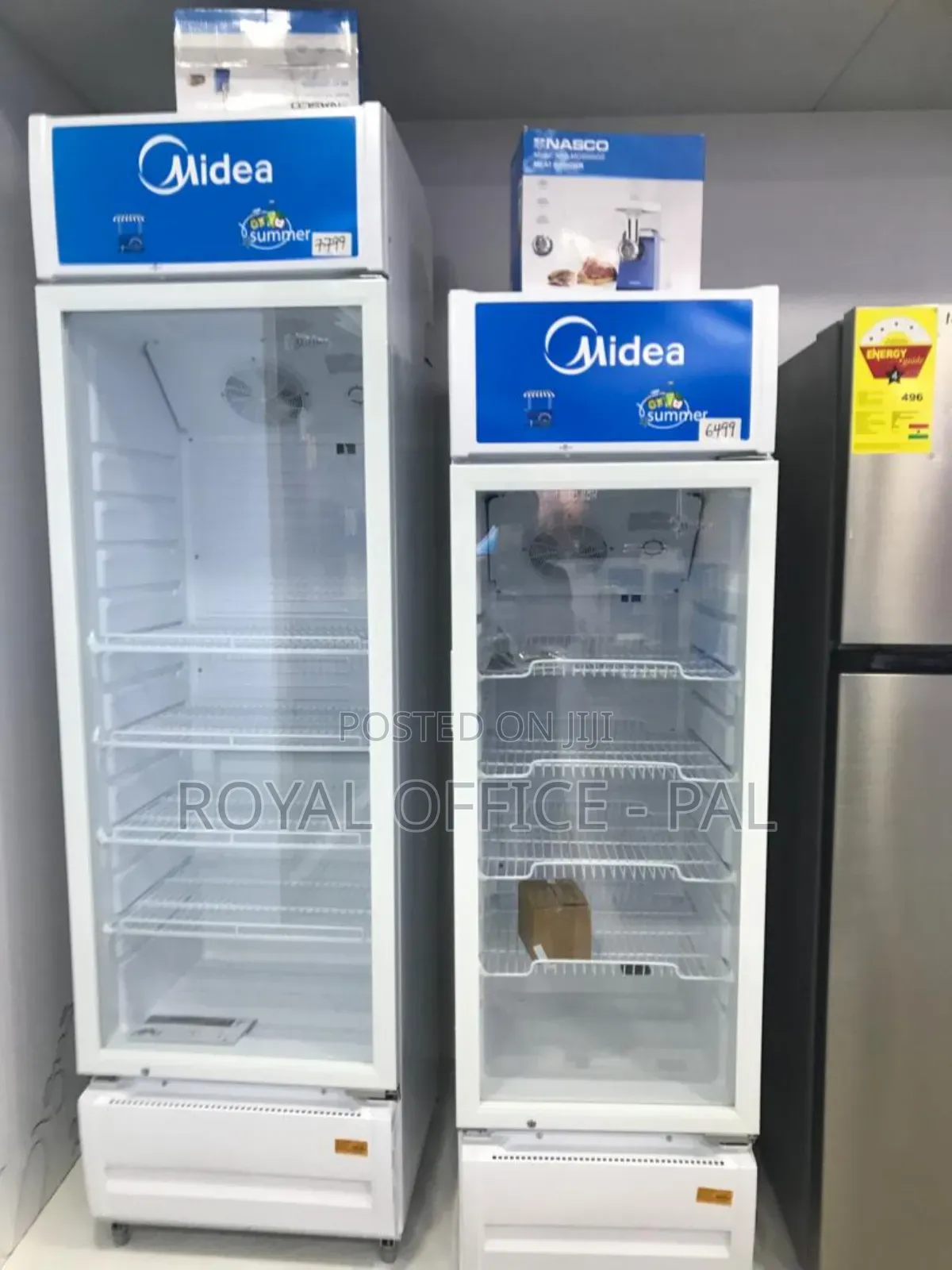 Midea 400l Single Door Stunning Display Fridge