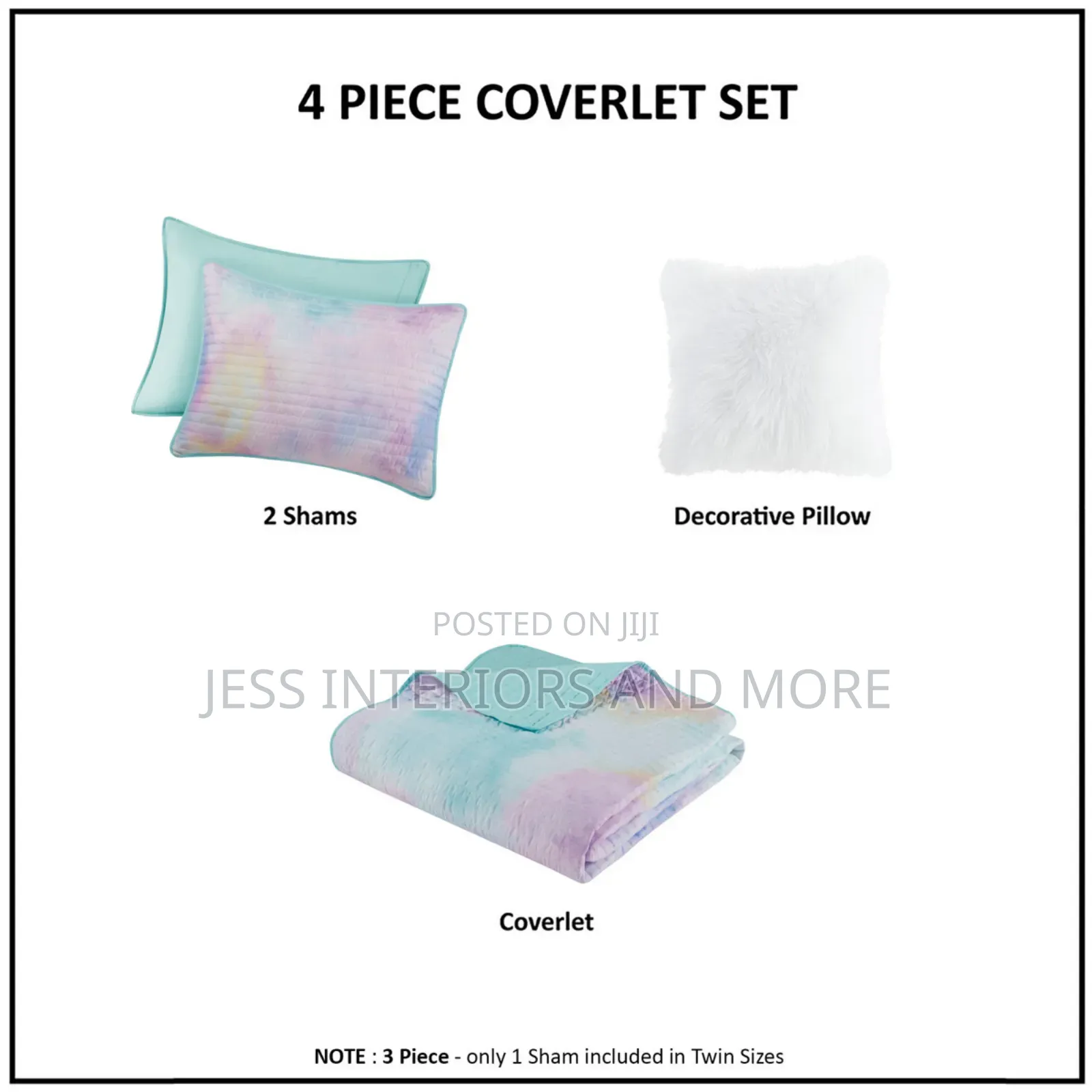 Printed Quilt Set (Queen Size)