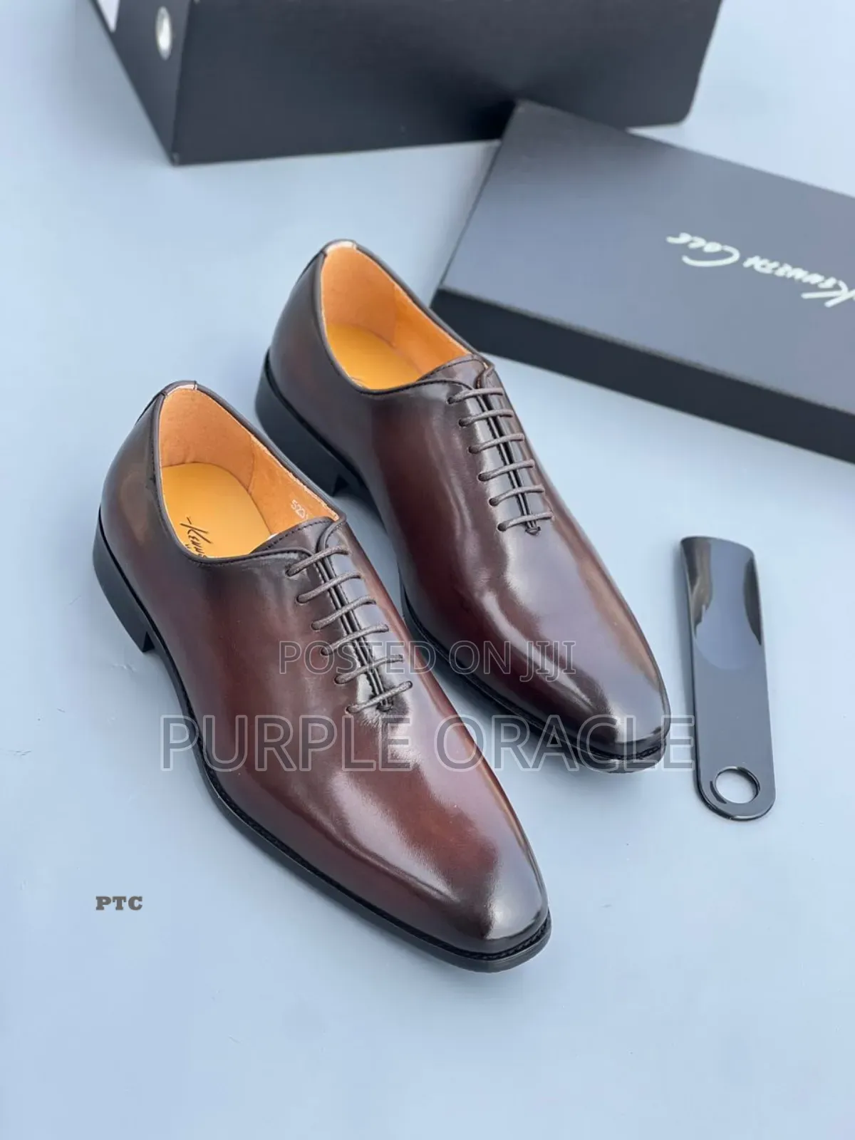 Kenneth Cole Men's Leather Oxford Dress Shoes
