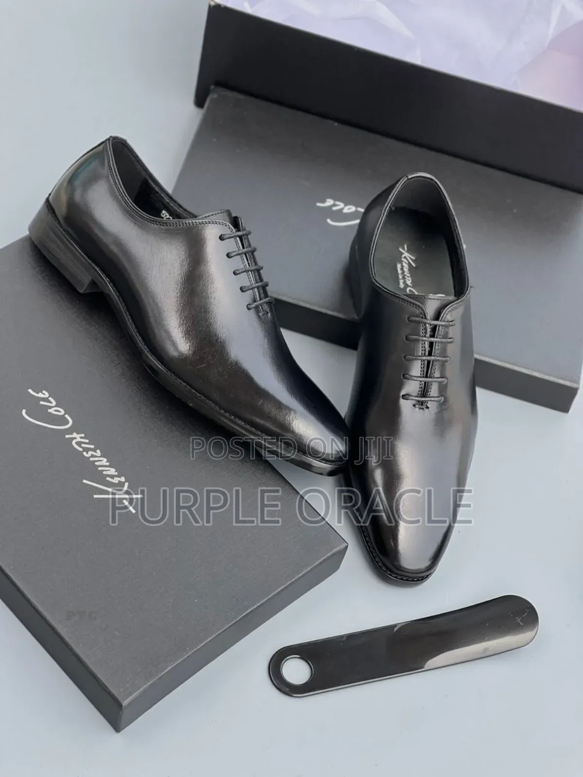 Kenneth Cole Men's Leather Oxford Dress Shoes