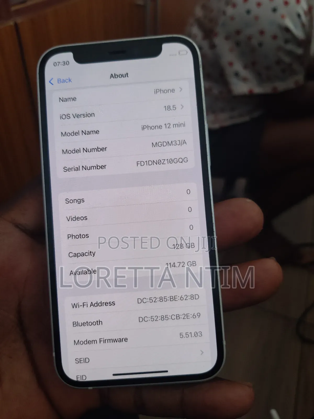 Apple iPhone 12 mini 128 GB White