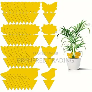 10pcs Yellow Sticky Insect Traps