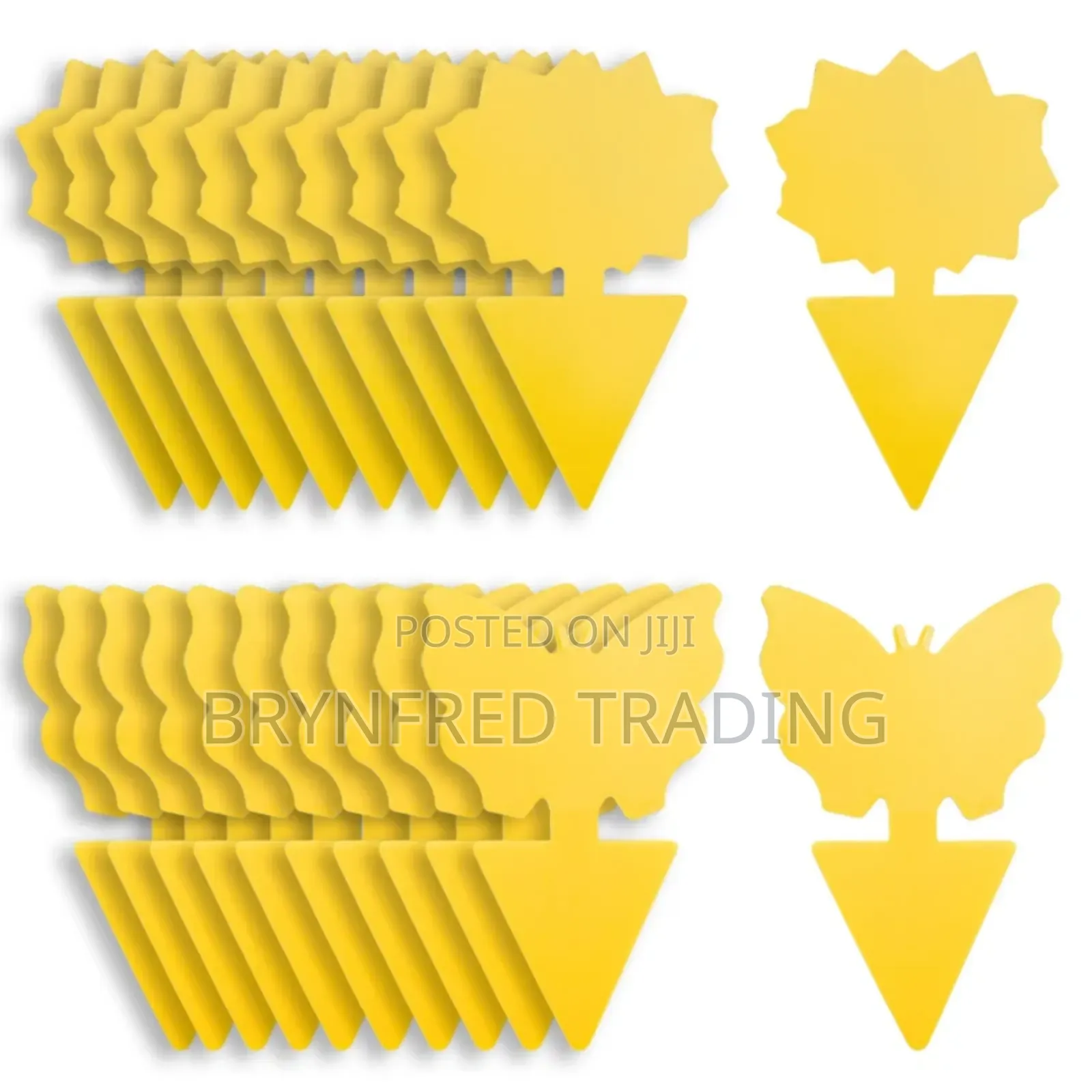 10pcs Yellow Sticky Insect Traps