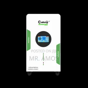 Photo - 51.2v 280ah Lithium Battery Pack With Wall Mount and Stand