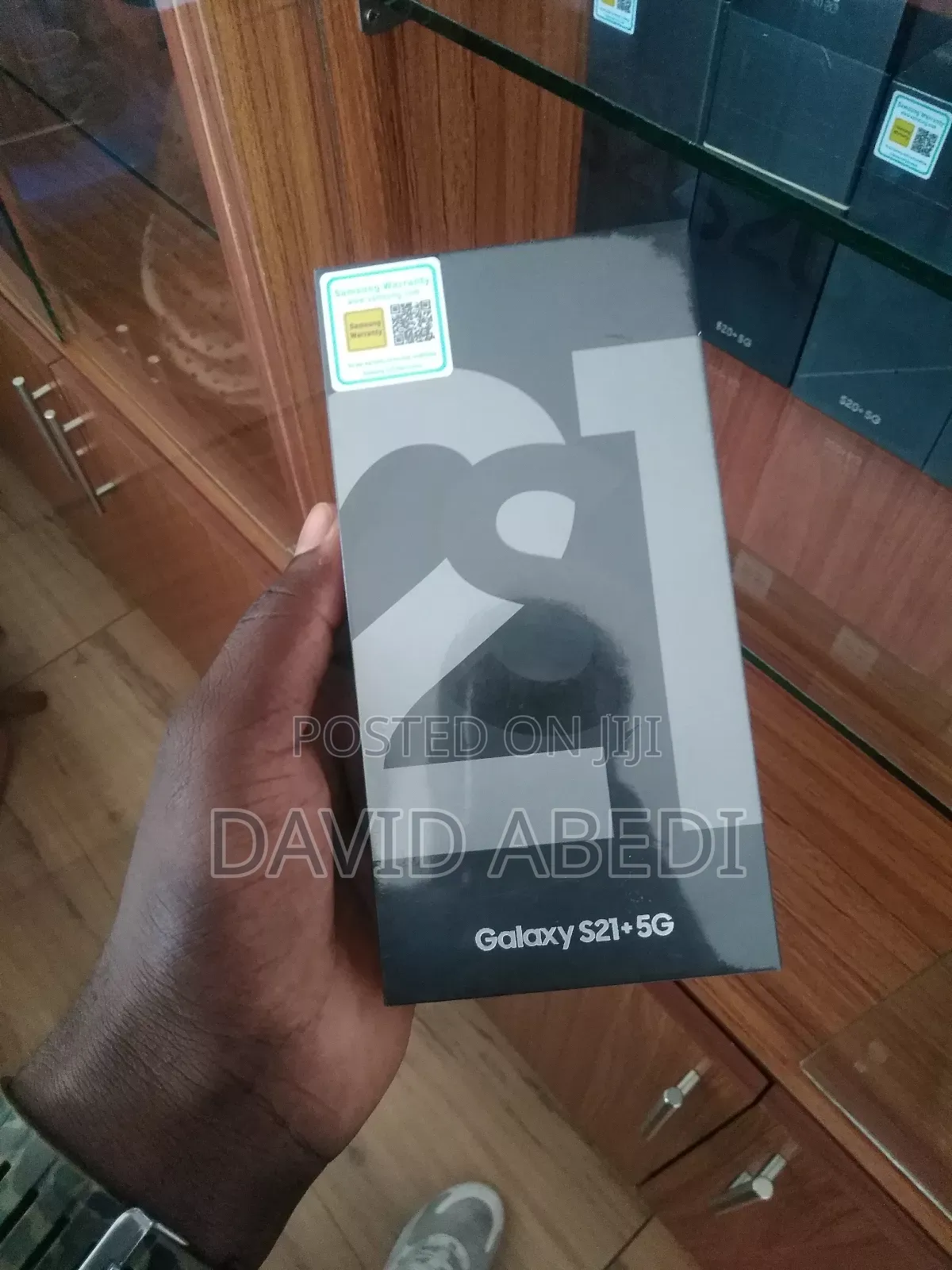 New Samsung Galaxy S21+ 5G 128 GB Black