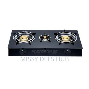 3 Burner Tempered Glasstop Cooker