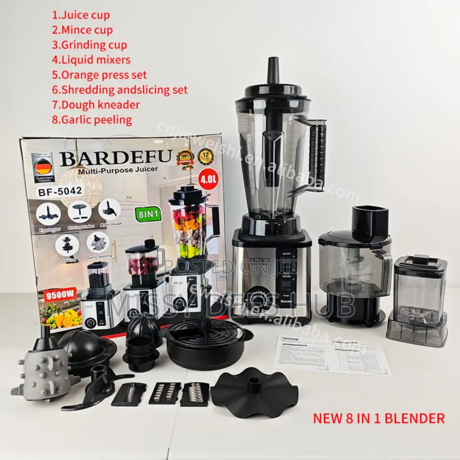 Bardefu 8in1 Blender