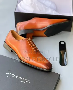 Kenneth Cole Luxury Men's Leather Oxford Shoes