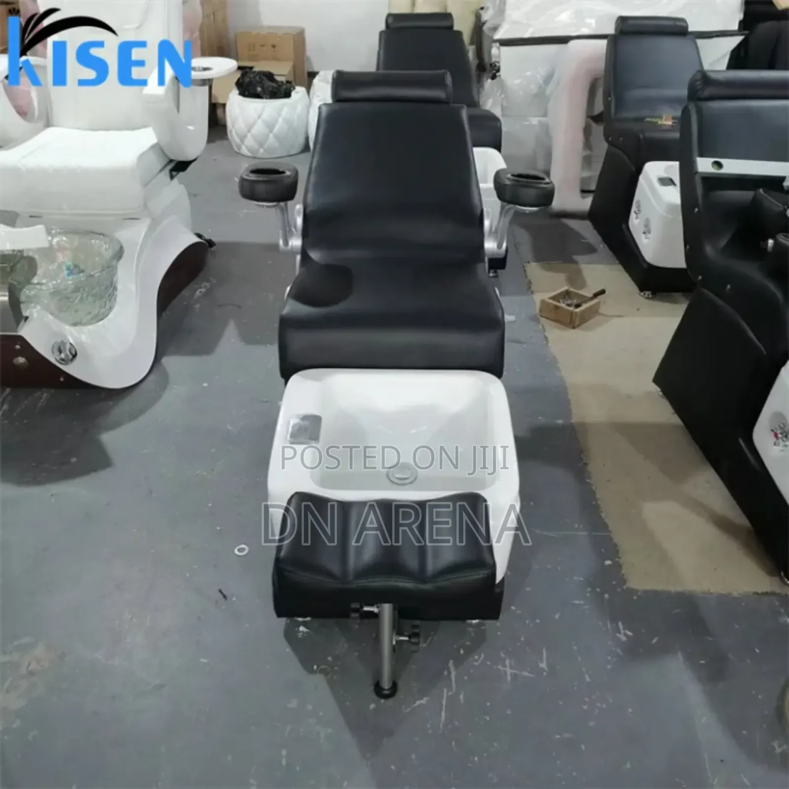 Electric Reclining Foot Massager Pedicure Chair Salon Spa