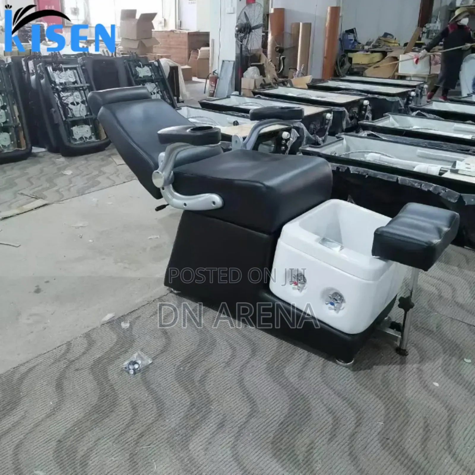 Electric Reclining Foot Massager Pedicure Chair Salon Spa