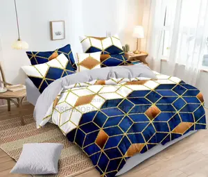 2 Bedsheets With Five Pillow Cases