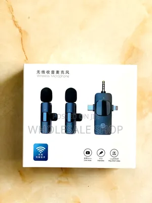 Lapel Microphone( 3 in 1 Mic for iPhone, Type C and Camera)