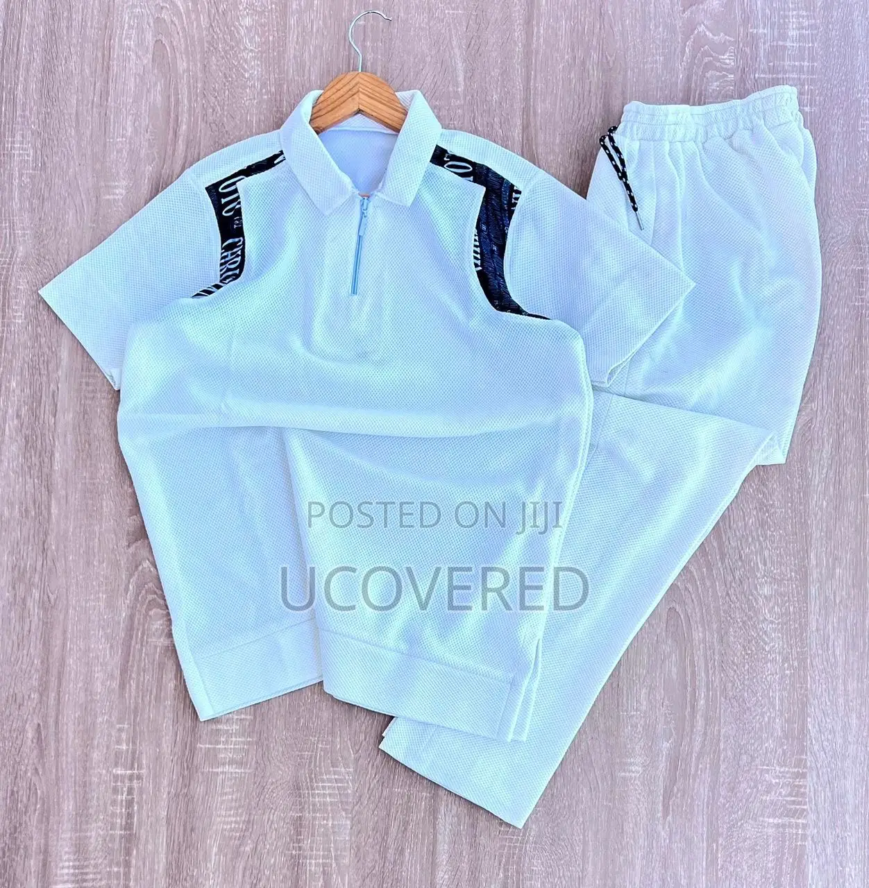 Men’S 2 Piece Top and Down Beach Vacation Outfit Pants