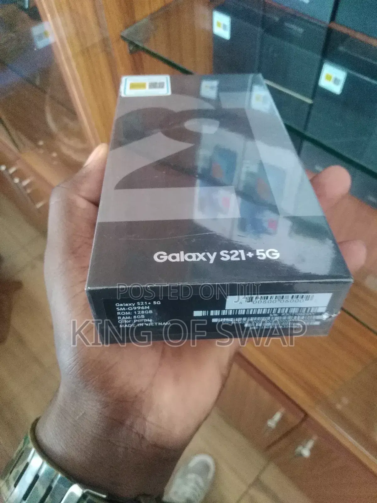 New Samsung Galaxy S21+ 5G 256 GB Purple