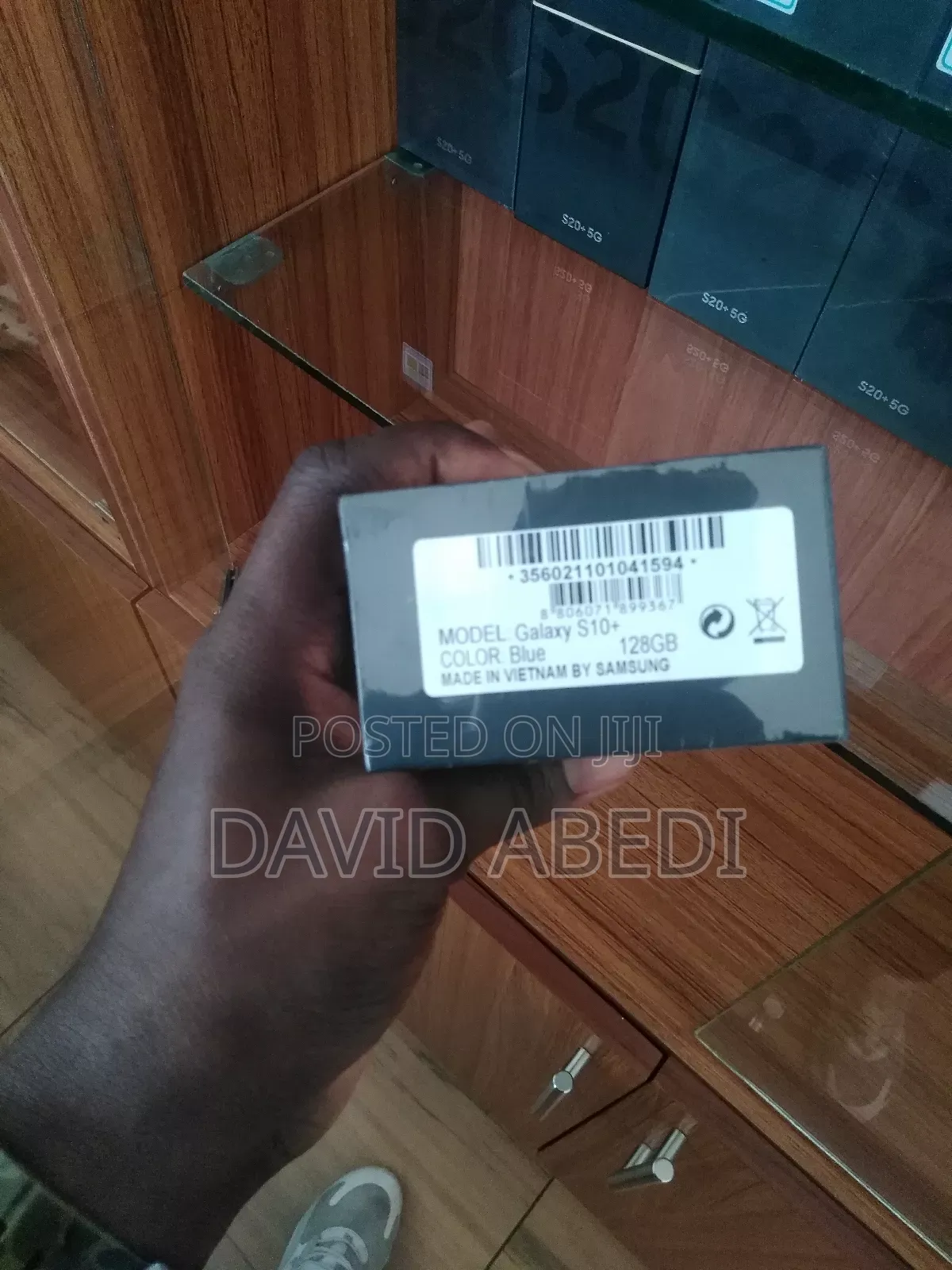 New Samsung Galaxy S10 Plus 128 GB Blue