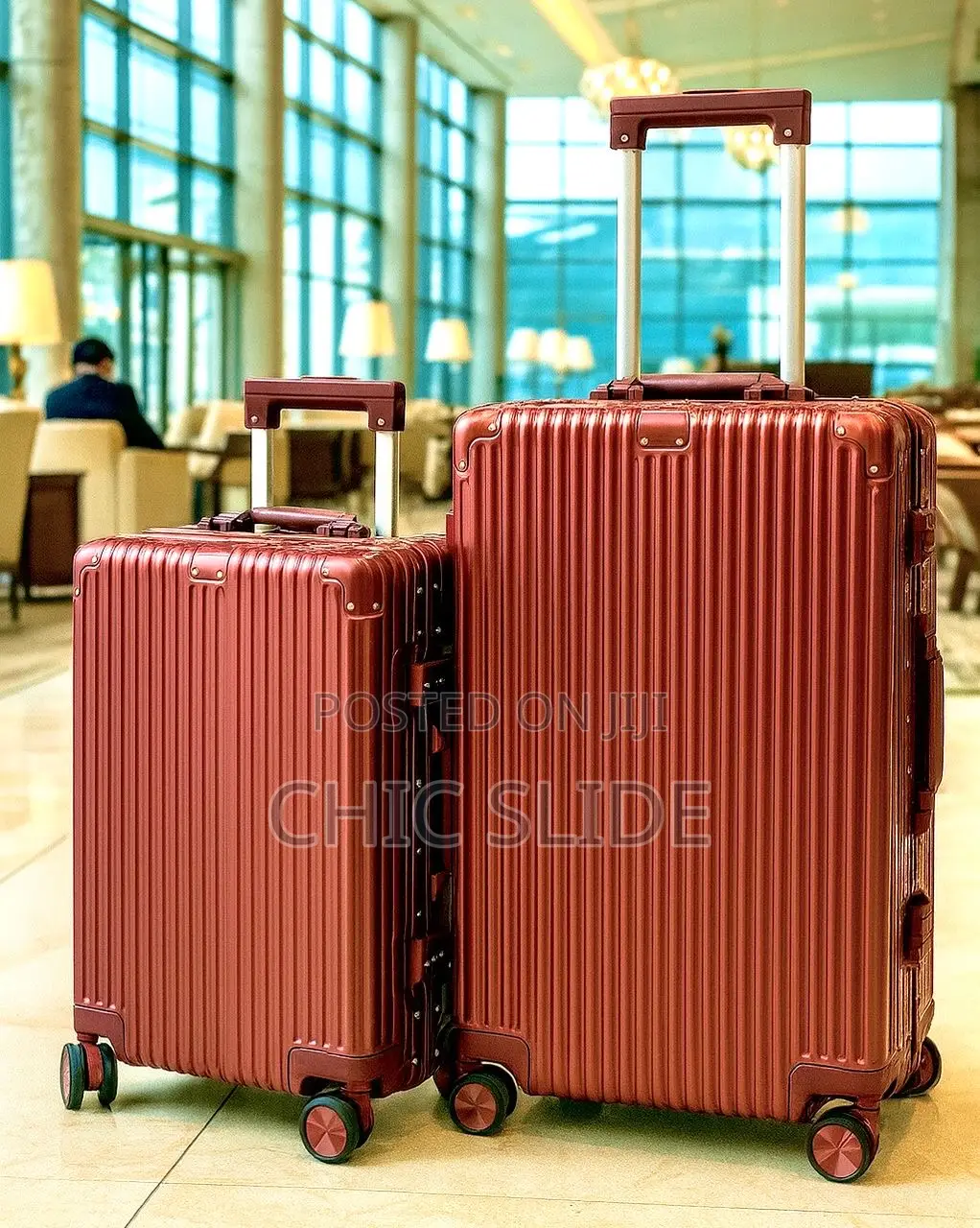 High Quality Metallic Suitcase