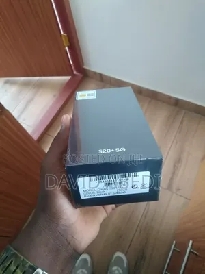 New Samsung Galaxy S20+ 5G 256 GB Black