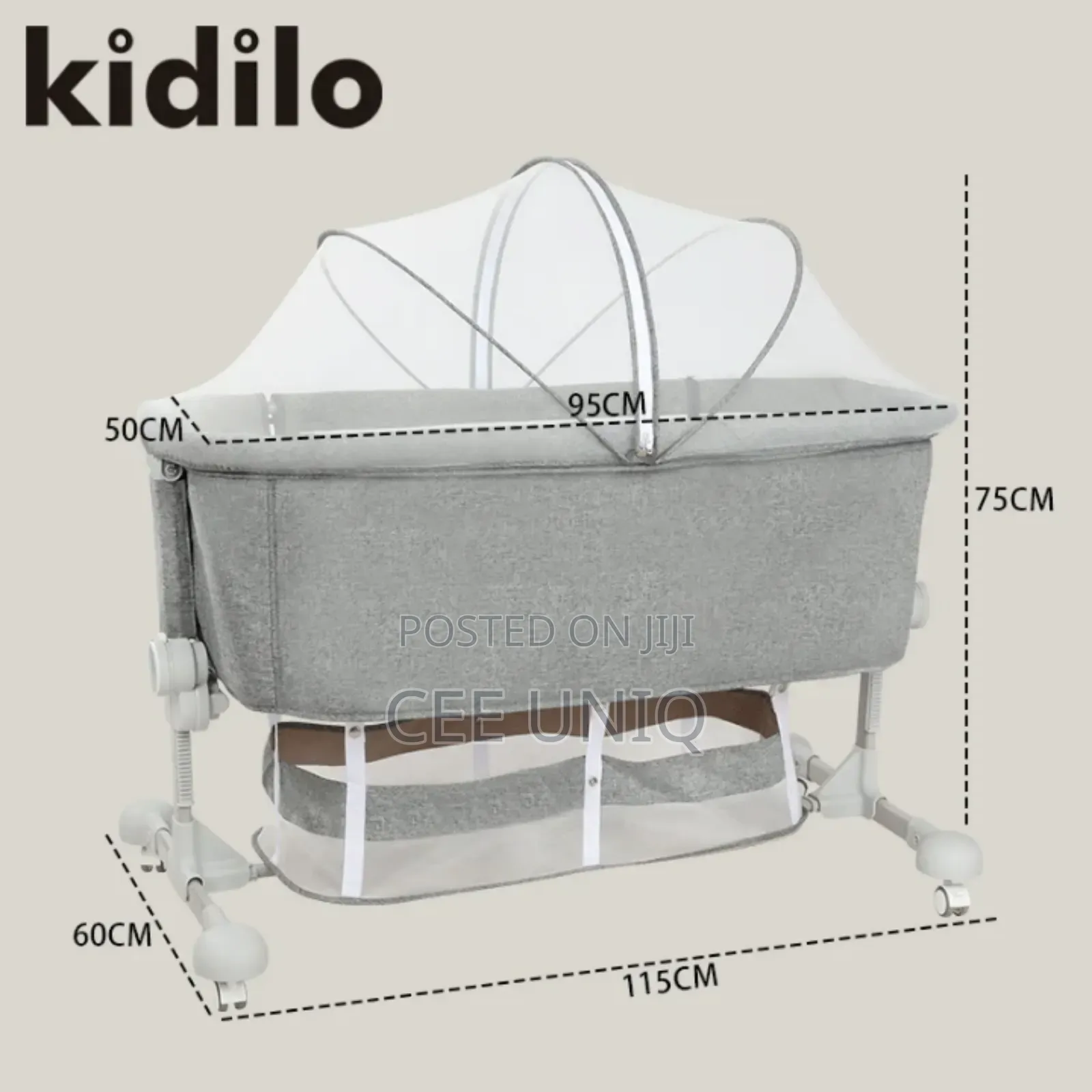 Fantastic Adjustable Bedside Cot