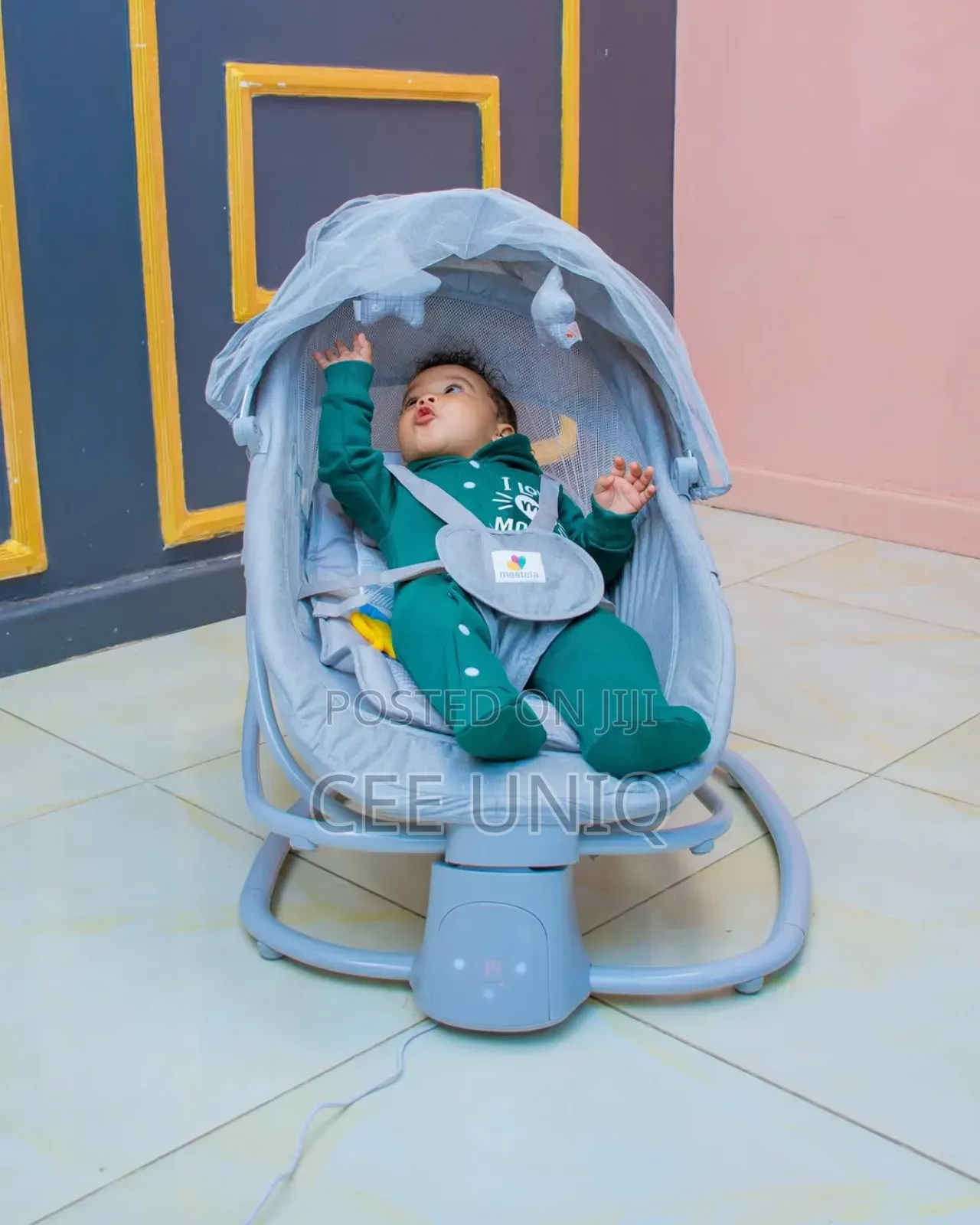 Quality and Fabulous 4 in 1 Baby Swing With Removable Tray