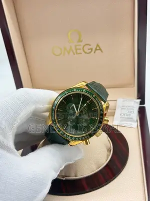 Photo - Omega Speed Master Green Dial Chronograph