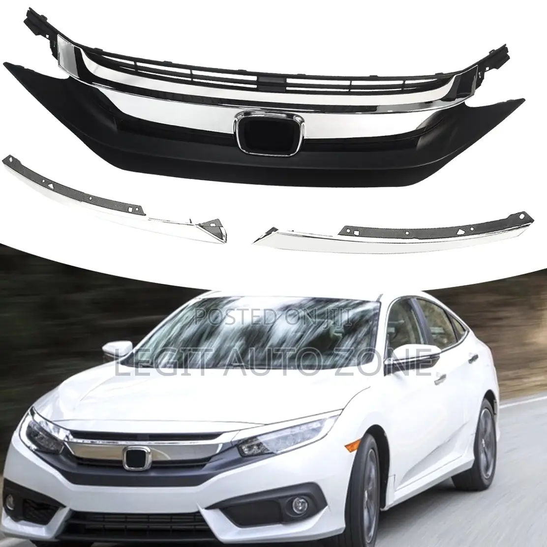 Honda Civic 2018,2017,2016 Front Grille Available