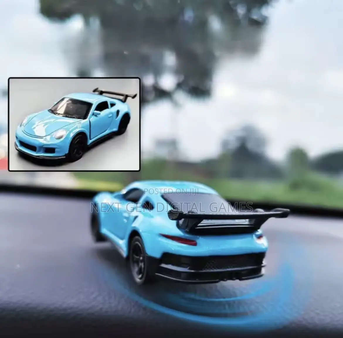 Car Drift Dashboard Decor
