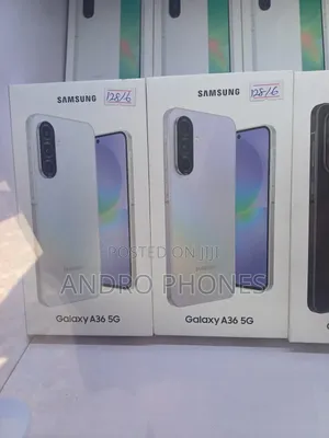 New Samsung Galaxy A36 256 GB Silver