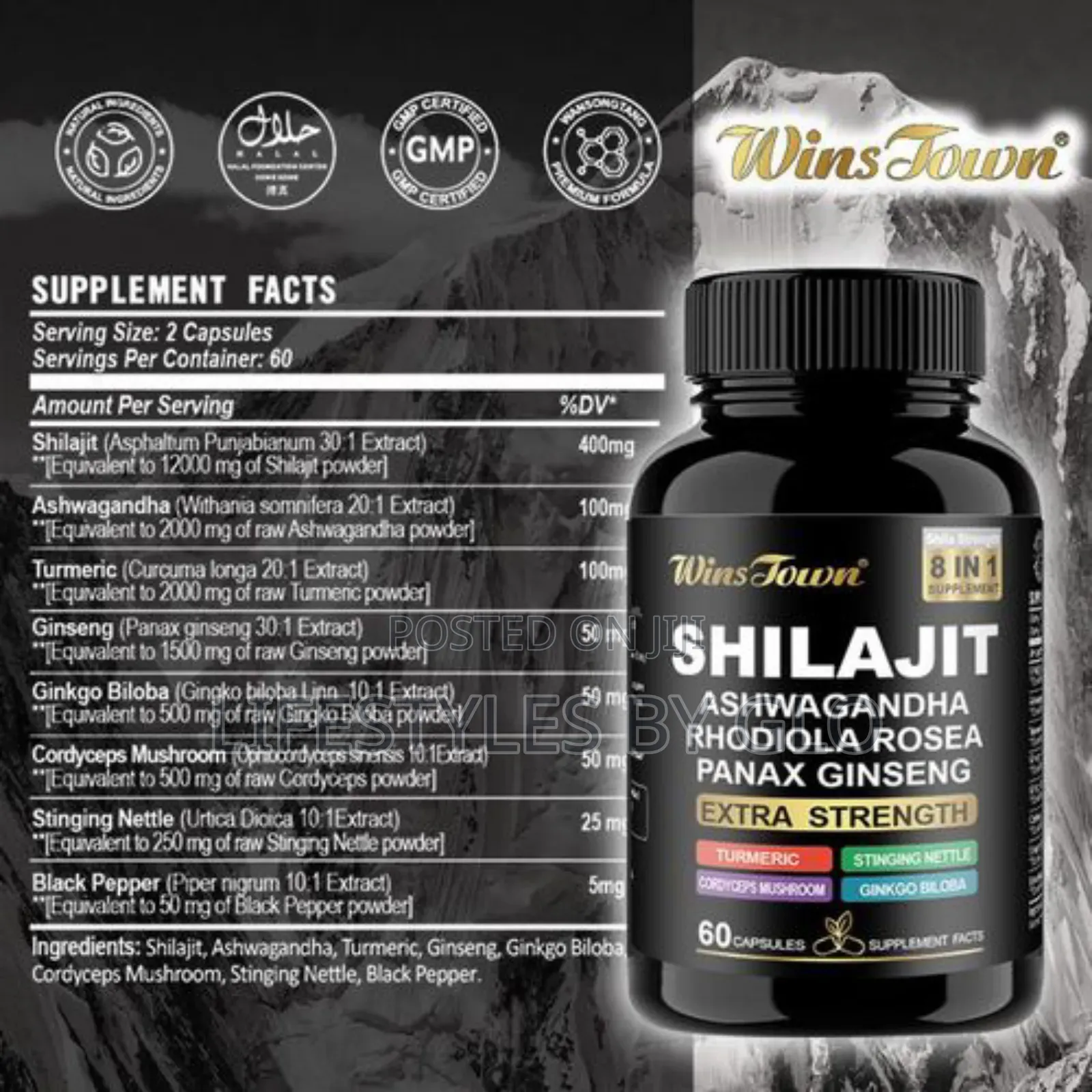 Maplelife 8in1shilajit Extra Strength 15,250 Mg
