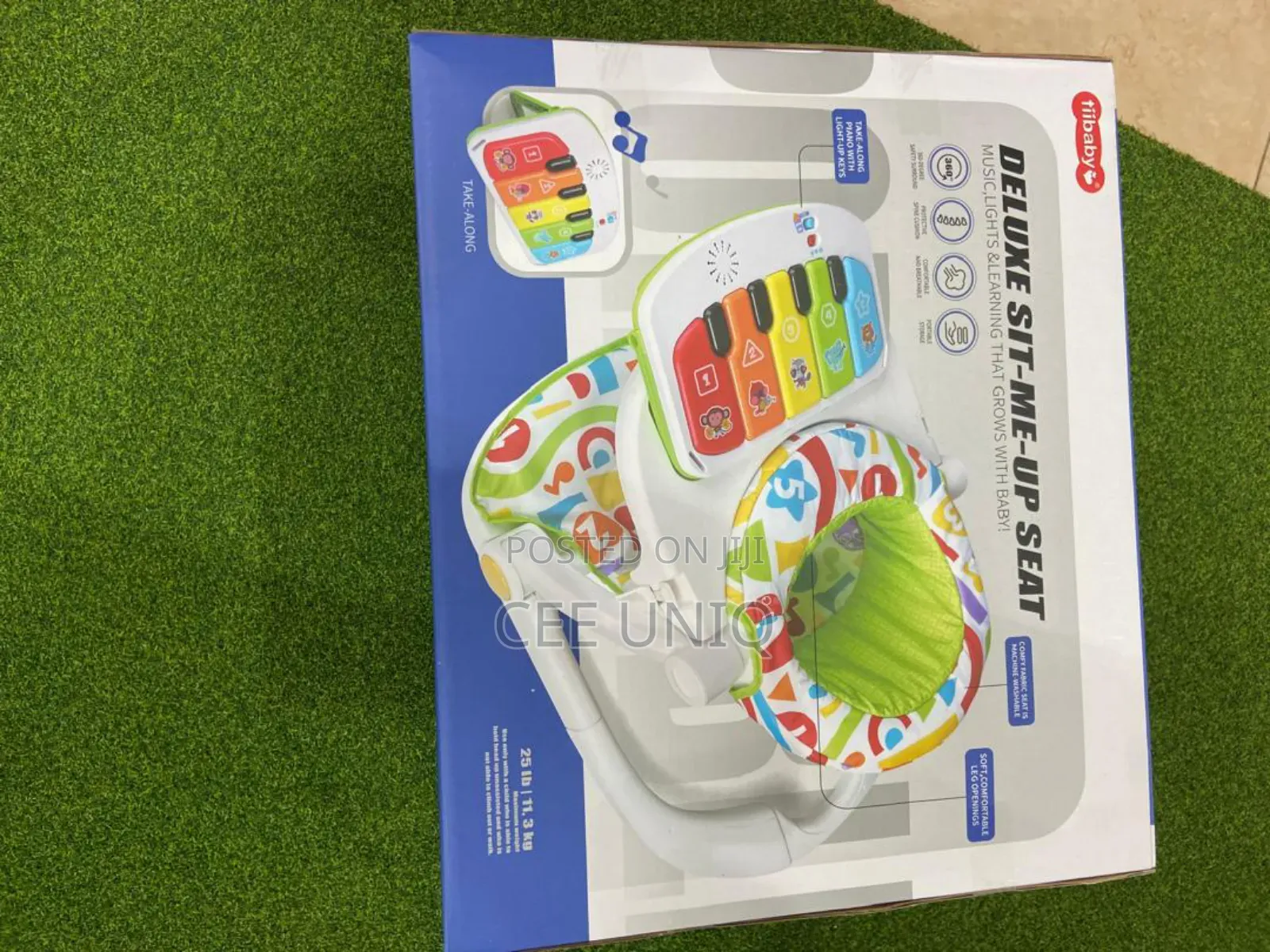 2-in-1 Comfortable Infant Seat Learn to Sit Safety