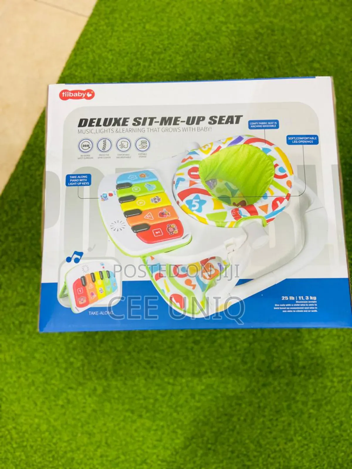 2-in-1 Comfortable Infant Seat Learn to Sit Safety