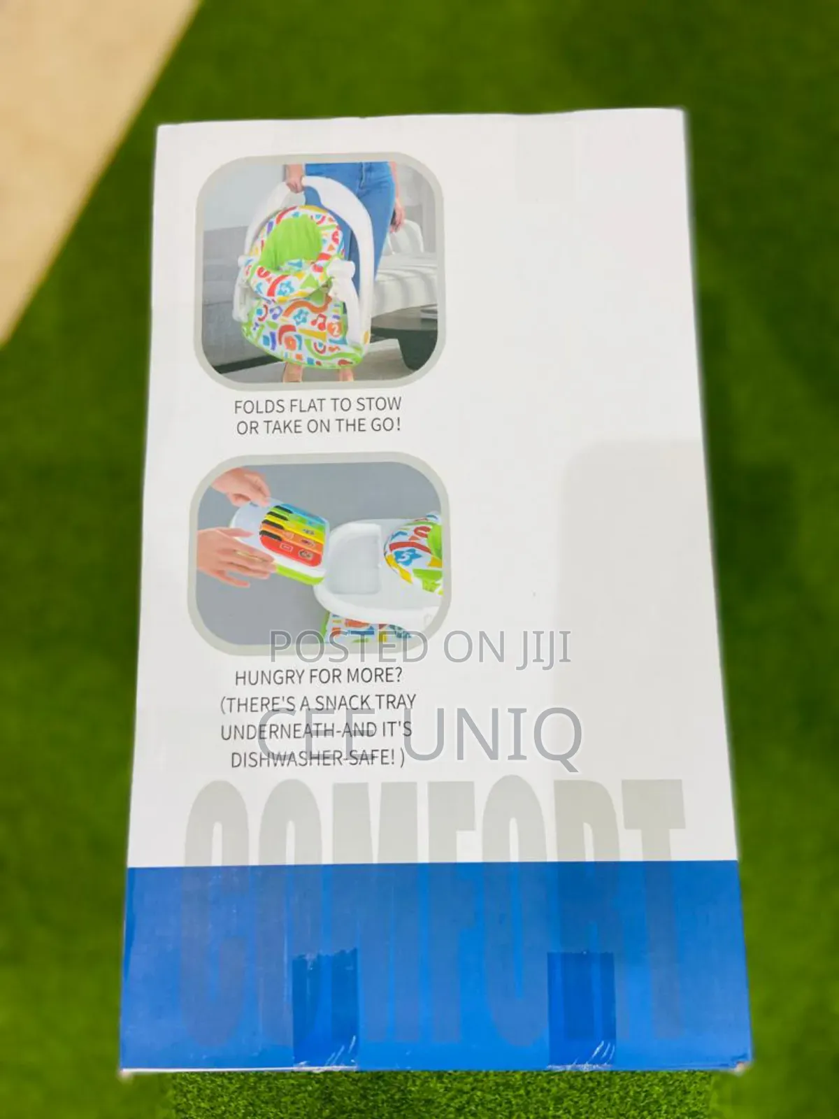 2-in-1 Comfortable Infant Seat Learn to Sit Safety